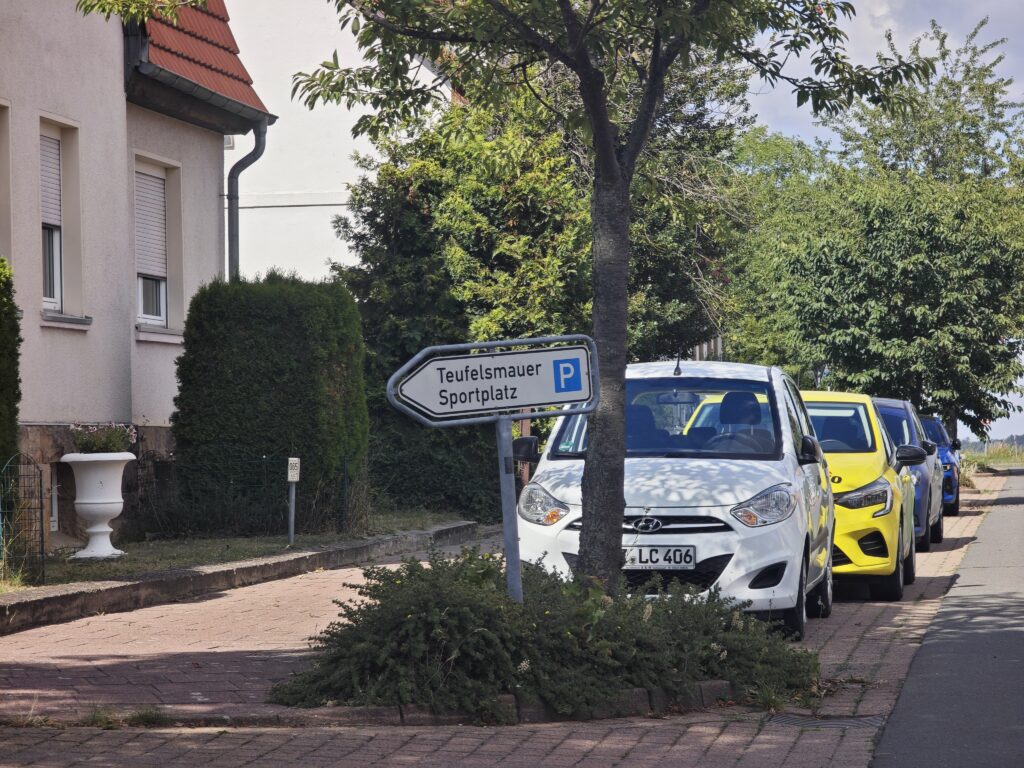 Parkplatz Teufelsmauer Timmenrode